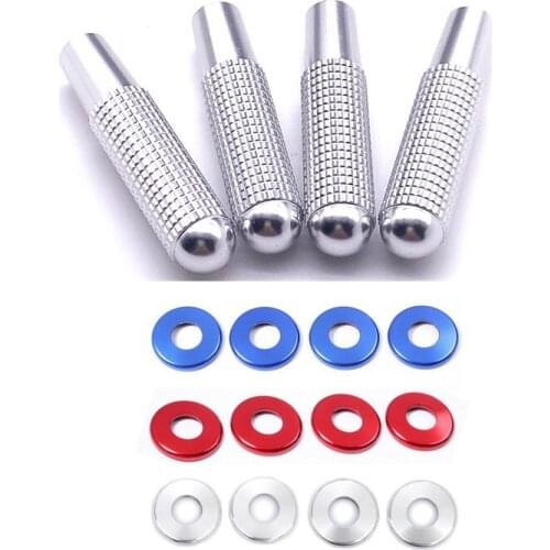 Car Modified Door Bolt Lock Pin Cover For Mercedes Benz C W205 C63 GLC X253 Coupe C292 Amg E W213 Class Auto Accessories