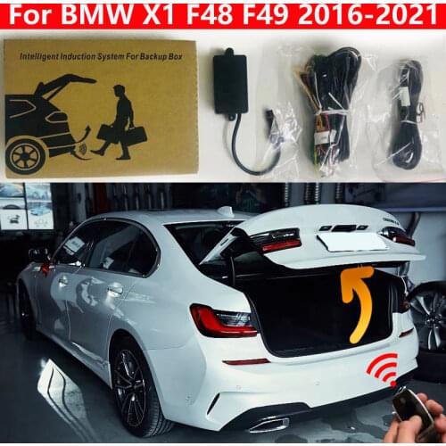 Car Trunk Opening For BMW X1 F48 F49 2016-2021 Tail box Foot kick Sensor Intelligent Tail Gate Lift Power Electric Tailgate