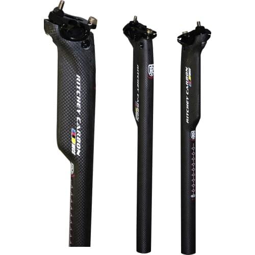 NO LOGO Carbon Seatpost 27.2 road Mtb no logo Bike Seatposts Seattube Breaking wind Seat post 27.2/30.8/31.6 3K Gloss/ Matte