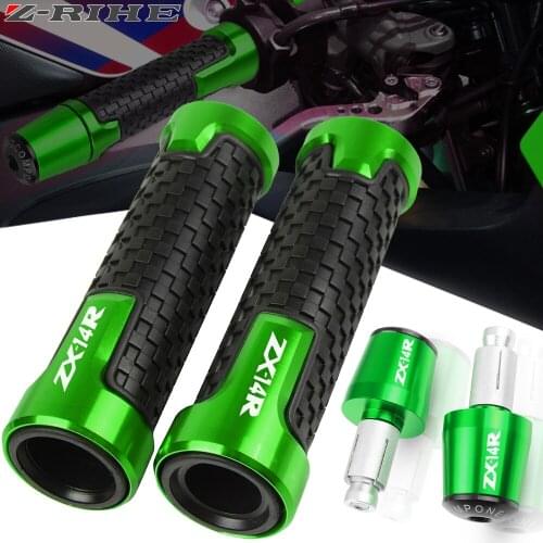 ZX14R Handlebar Grips FOR KAWASAKI ZX-14R ZX1400 ZZR1400 ZZR 1400 2006-2016 2015 Motorcycle Accessories Handle Bar Grip Ends