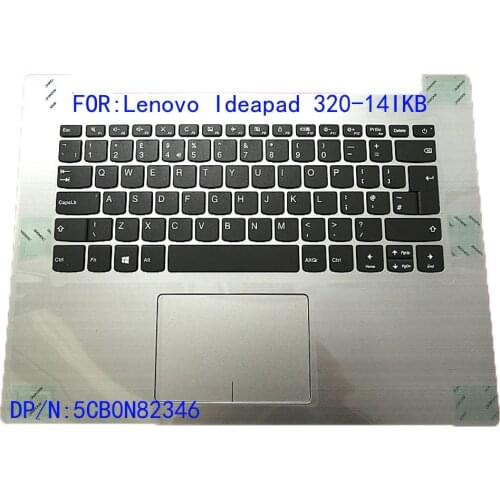For Lenovo ideapad 320-14ikb 320-14iap 320-14ast palm pad touch pad cover British keyboard 5cb0n82346 brand new 5cb0n82346