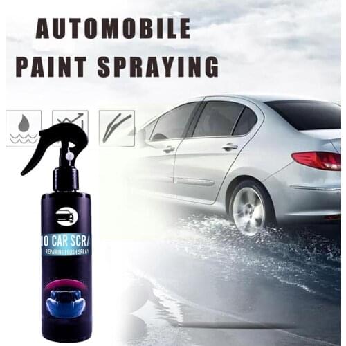 Car Paint Coating Spray Quickly Remove Repair Car Scratches Swirls Marks Shine Restore W6E9