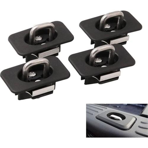 4Pcs Pickup Truck Tie-Down Anchors Hooks for F150 1998-2014 Car Part