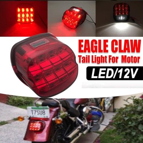Motorcycle LED Taillight For H-arley Touring Sportster XL883 Brake Light For H-arley Dyna Touring Softail Rear Warning Turn Sign