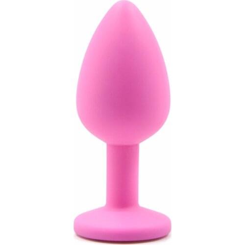 Adult Product Silicone Anal Plugs Diamond Sex Toy for Man Woman Anus Stimulator Prostate Massager BDSM Bondage Flirting Tail Toy