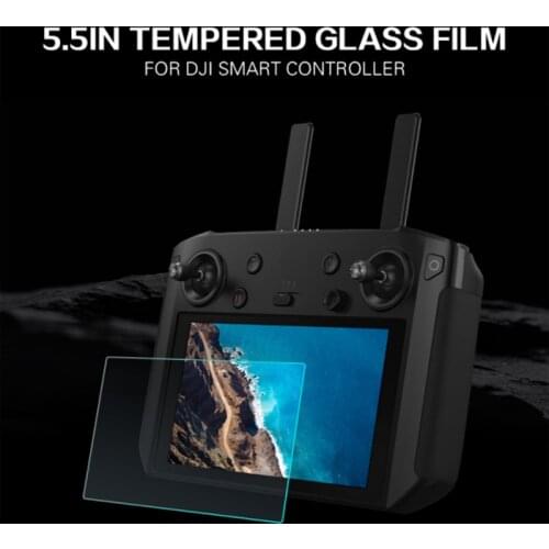 Protective Film for DJI Smart Controller 5.5inch 9H Tempered Glass Screen Film for DJI Mavic 2 Drone Remote Control with Screen