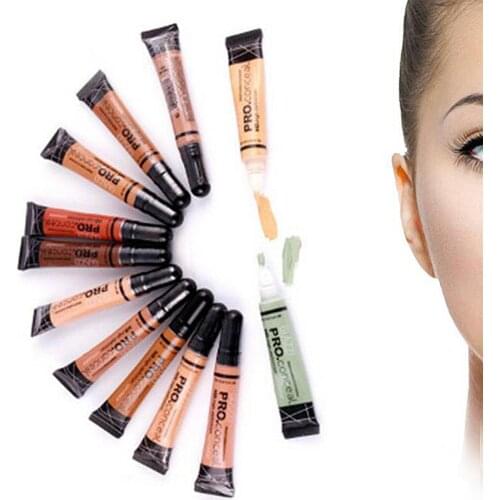 3Pcs Women Long-wearing Foundation Liquid Concealer Face Base Contouring Makeup Cover Dark Circles Freckle Cream Primer Cosmetic