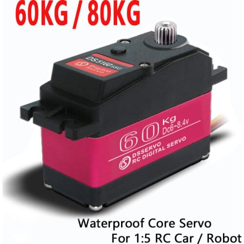 Free shipping DS5160 SSG RC servo 60KG High Torque Digital Servo For RC Model Helicopter Parts 1/5 Rc Car Helicopter