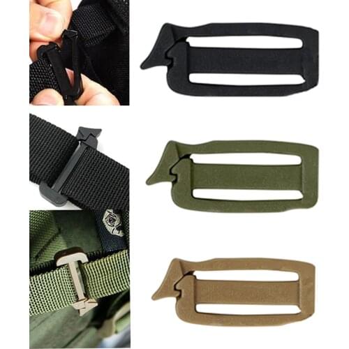 25mm Webbing bag link Tactical Hike Military web Buckle Outdoor webdom attach travel kit Connect clip Camp Molle backpack Strap