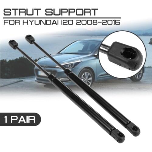44cm Strut Spring Bars Shock Bracket Auto Car Rear Trunk Support Hydraulic Rod For HYUNDAI i20 2008-2015