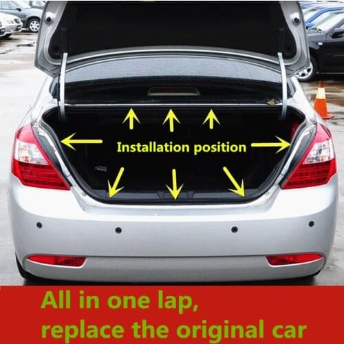 Car door buffer strip,Seal for Geely Emgrand 7 EC7 EC715 EC718 Emgrand7-RV EC7-RV EC715-RV EC718-RV