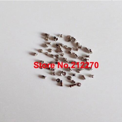 Free DHL EMS Original New Full Screw Set With 2pcs Silver/Gold/Rose Gold Bottom Screws Replacement Parts For iPhone 6S Wholesale