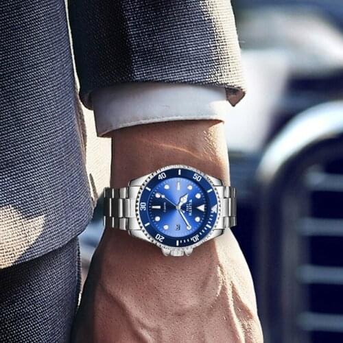 Mens Watches Casual Quartz Watches Men Stainless Steel Ananke Top Brand Luxury Waterproof Masculino Esportivo Gift Clock