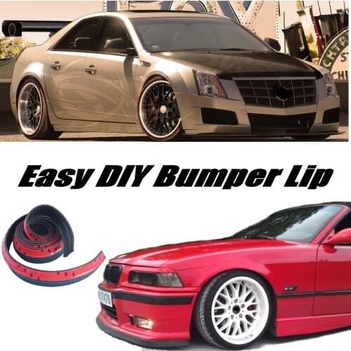 Bumper Lip Deflector Lips For Cadillac CTS CTS-V 2002~2015 Front Spoiler Skirt For Tuning / Body Kit / Strip