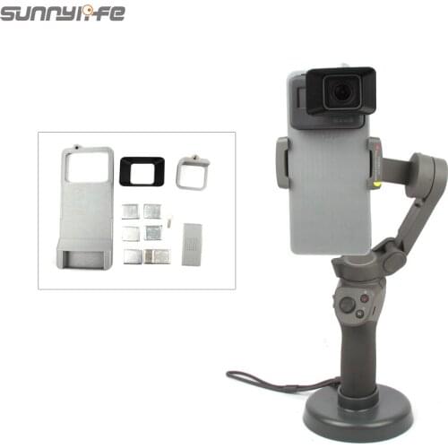 Adapter Mount Holder for OSMO MOBILE 3 and GoPro Hero 5/6/7 Sport Camera