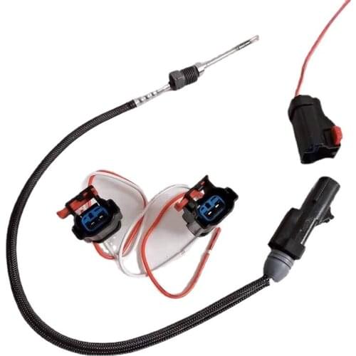 For Cummins Exhaust Temperature Sensor Plug Muffler Wiring Harness Terminal