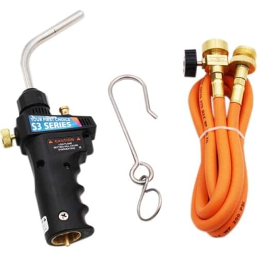 For Mapp Gas Brazing Torch Trigger-Start Torch Self Ignition Trigger 1.5M Hose for All Soldering