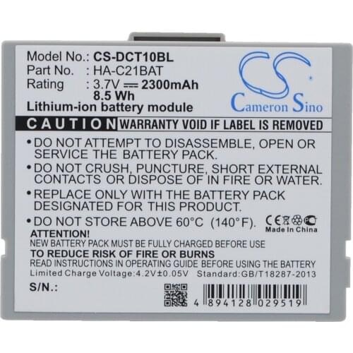 Cameron Sino Barcode Scanner Replacement Li-ion Battery 2300mAh For HA-C21BAT Casio IT10 Free Tools