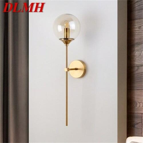 DLMH Nordic Round Wall Sconces Lamp Modern Lighting Fixtures for Home Indoor Bed Room Decoration