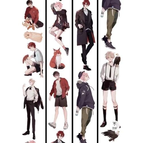 Lovely Pets Clear PET Tape for Card Making Bullet Journal DIY Scrapbooking Label Sticker