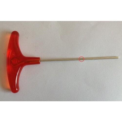 Embroidery machine spare parts - genuine EIGHT brand Hexagon key wrench T type 3mm, repair tool, socket head cap screw driver