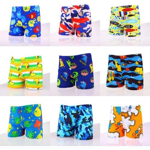 Swimming trunks for baby kids child boys Cartoon baby boy swim shorts tights children toddler swimwear trunks shorts