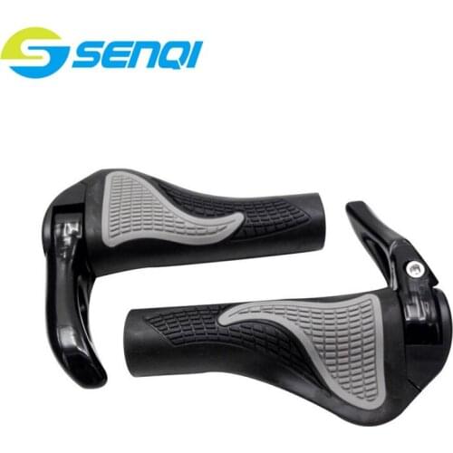 Mountain Bike Grips Anti-skid wear-resistant bicycle handle sets Can be locked Rubber and Aluminum Alloy Bicycle Handlebar Grips