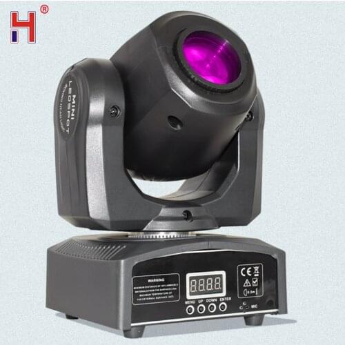 Led Moving Head Light Spot 7 Color 8 Gobos Light 30W Dmx With Show Kt V Disco Dj Party For Stage Lighting