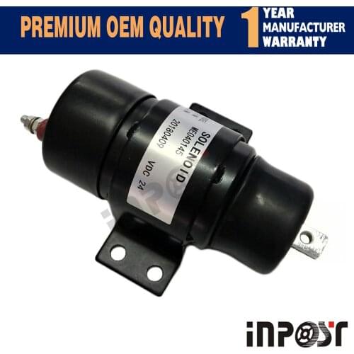 In Stock Inpost ME040145 Shut off Solenoid 24V 053400-7350 For HD800 HD900 HD250 HD450 Excavator