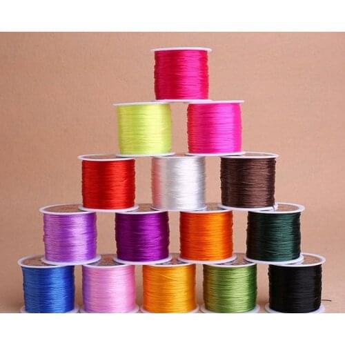 You pick!Colorful Stretchy Elastic Cord Crystal String Wire For Jewelry Making Beading Bracelet Wire Thread Rope,1 Roll 70m