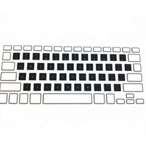 Candy Rainbow Silicone Keyboard Skin Protector Cover Film Guard 15pcs for Apple Macbook Pro Air Retina 13 15 17 for Mac book 13