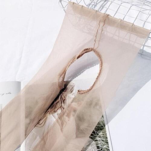 0 D Sexy Breathable Tights Open Crotch Transparent Women Pantyhose Ultra-thin Nylon Tights Stretchy Stockings Female