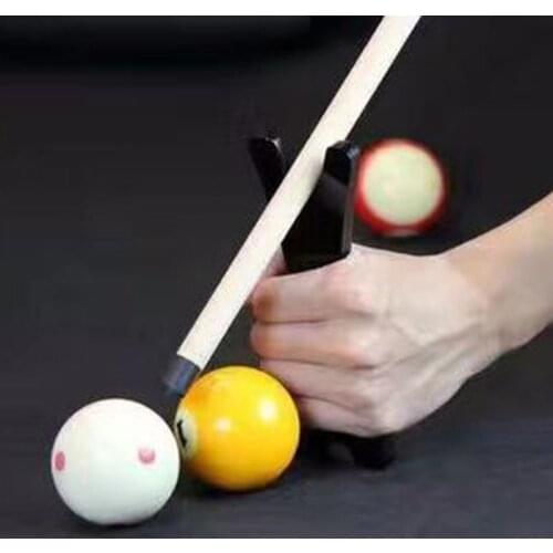 1pc JUMPER Black Acrylic Billiards Pool Cues Rest Head PMMA TV Ball Professional Dediceted Bone Snooker cue Rest Head