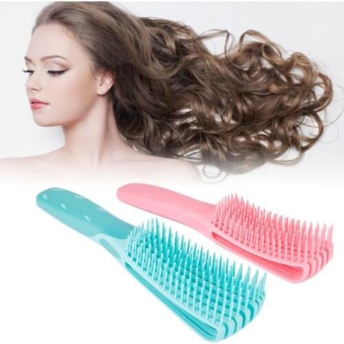 1PC Professional Hair Brush Hair Care Spa Scalp Massage Comb Detangle Hairbrush Comb for Salon Hairdressing Styling Tools