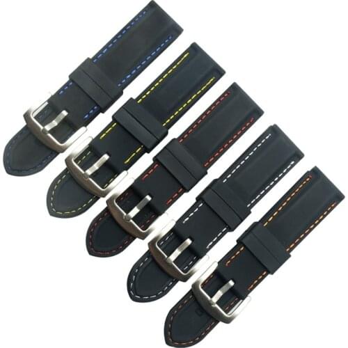 1PC Simple Replacement Band Watch Band Bracelet Silicone Strap For Men Women Watch Accessories