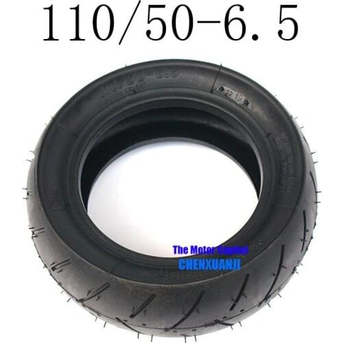 1 pc Hot Sale Super Good Quality Tubeless Tyre Electric Scooter Refitted 110/50-6.5 Tire Outer Tire Vacuum Road Tire