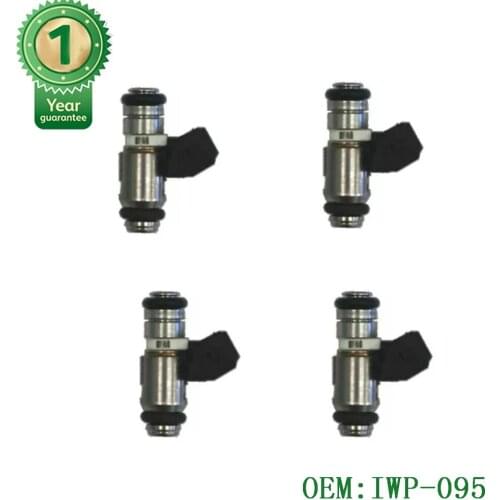 4x high quality new Fuel Injector nozzle IWP095 IWP-095 for RENAULT MEGANE for Fiat Doblo Palio Panda Punto Seicento Siena