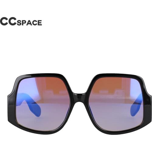 51083 Women Oversized Sunglasses Fashion Men Polygon Goggle Shades UV400 Vintage Glasses