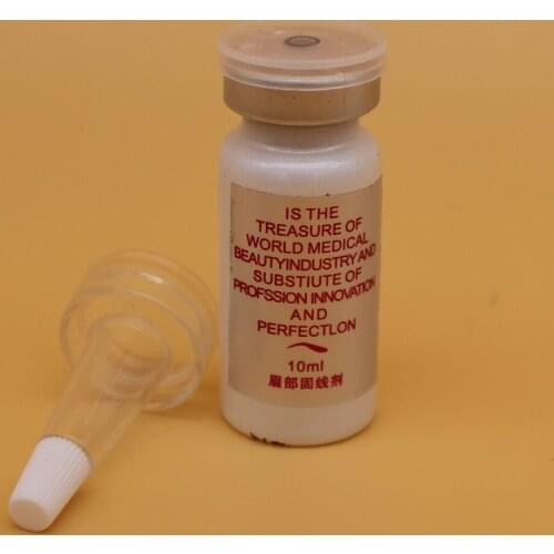 10Pc Permanent Makeup Eyebrow Fixed-line Agent 10ml Eyebrow Lips Tattoo Aftercare Coloring Agent Liquid For Fixed Coloring