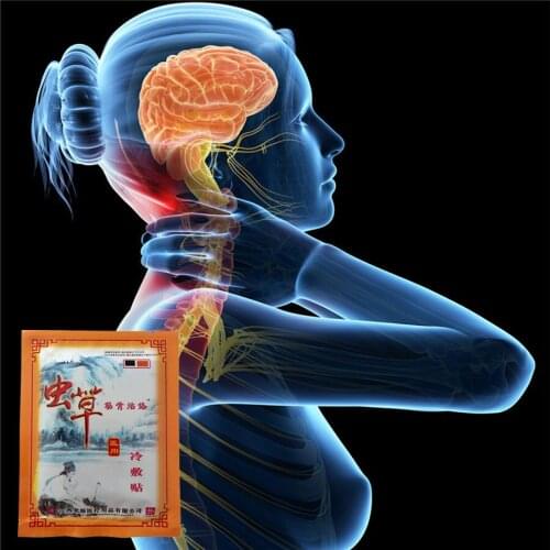 8Pcs/Bag Medical Cordycep Body Ache Analgesic Plasters Cervical arthritis pain relief Patch Relief Rheumatism Joint/shoulder Pai