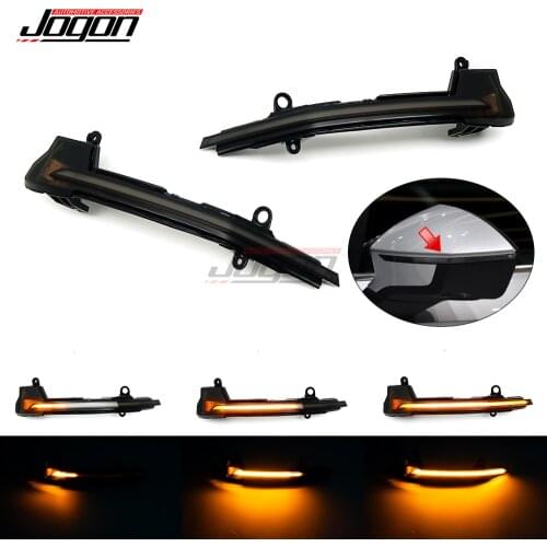 For SEAT Ateca Cupra Ateca Tarraco Xcellence 2016-2019 Car LED Dynamic Turn Signal Light Side Mirror Indicator Lamp Accessories