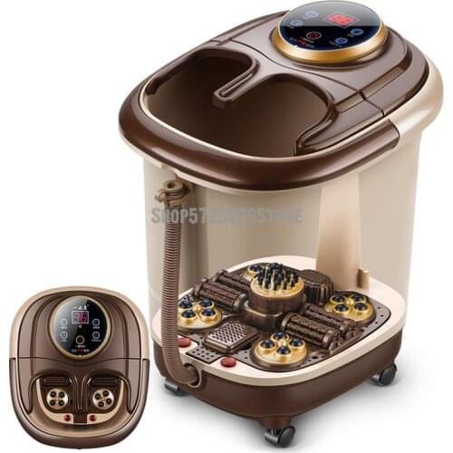 Deep Foot Soaking Bucket Over Calf Foot Washing Artifact Foot Bath Electric Massage Heating Full Automatic Househo