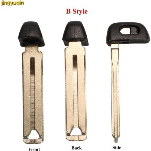Jingyuqin 10X Smart Prox Remote Car Key Fob Uncut Blade For Toyota Camry Corolla Highlander Prius Insert Emergency Replacement