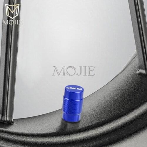 Motorcycle CNC Vehicle Wheel Tire Valve Air Port Stem Caps Covers Plug For Yamaha NMAX N-MAX 150 NMAX150 2015-2019 2016 2017