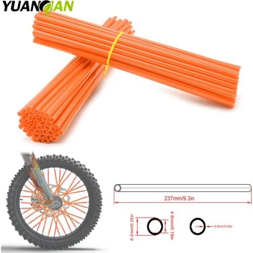 Motocross Spoke Skins Wheel Rim Spoke Covers For kawasaki kx CRF YZ for KLX250 KLX 250 for EXC EXCF EXC F 125 250 300 450 85