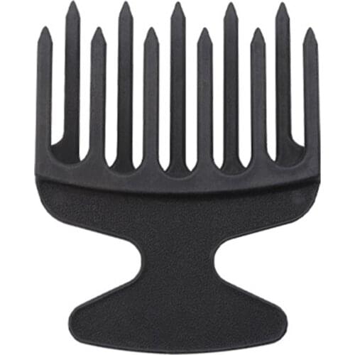 Mens Oil Hair Texture Comb Comfortable Hand Thick Durable Comb Body Rounded Wide Tooth Comb Sealed Bag