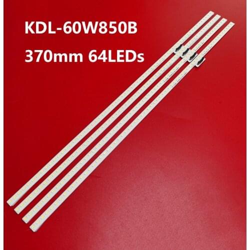 100% New 4pcs/Kit LED strips for SONY 60 TV KDL-60W858B KDL-60W855B KDL-60W850B 61.P2B05G002 CPC MA14 94V0 HF 1408 31