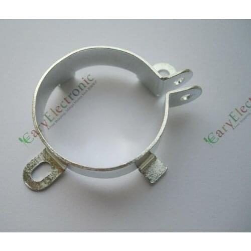 Wholesale and retail 4pcs 25mm 1" Film Electrolytic Can Capacitor Tube socket audio Amp DIY metal Clamp free shipping