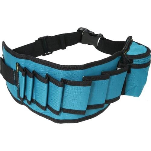 Belt Waist Pocket Case Electrician Tool Oganizer Bag Multi-pockets Electrician Tool Pouch Belt High Carrying Home Storage Bag