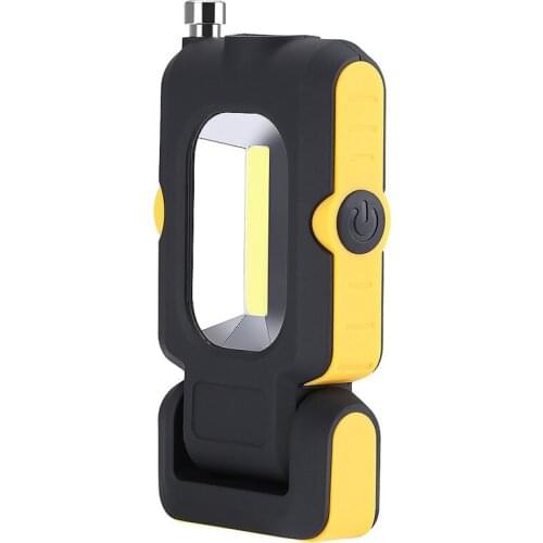 Strong net COB LED Flashlight 3 Modes Battery Operated Working Lamp net Mini Lighting LED Torch Lamp